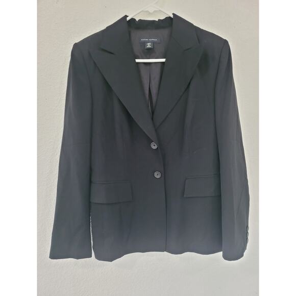 Banana Republic Women's Black Stretch Blazer size 8 #10 - Picture 2 of 8